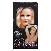 Надувная кукла с вибрацией и 2 любовными отверстиями Hot Lucy Lifesize Love Doll - NMC - в Кирове купить с доставкой