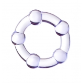 Фиолетовое эрекционное кольцо A-Toys - A-toys - в Кирове купить с доставкой