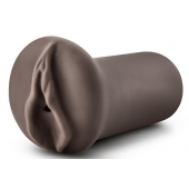 Коричневый мастубратор-вагина Nicole s Kitty - Blush Novelties - в Кирове купить с доставкой