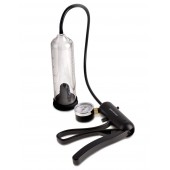 Вакуумная мужская помпа с датчиком давления Pro-Gauge Power Pump - Pipedream - в Кирове купить с доставкой