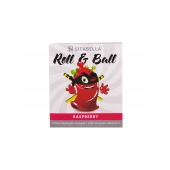 Стимулирующий презерватив-насадка Roll   Ball Raspberry - Sitabella - купить с доставкой в Кирове