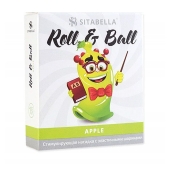Стимулирующий презерватив-насадка Roll   Ball Apple - Sitabella - купить с доставкой в Кирове
