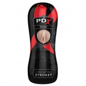 Мастурбатор-вагина Vibrating Pussy Stroker с вибрацией - Pipedream - в Кирове купить с доставкой