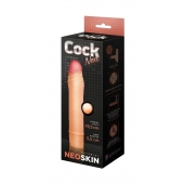 Телесная насадка-удлинитель из неоскин - 19,5 см. - LOVETOY (А-Полимер) - в Кирове купить с доставкой