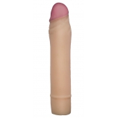 Телесная насадка-удлинитель из неоскин - 19,5 см. - LOVETOY (А-Полимер) - в Кирове купить с доставкой