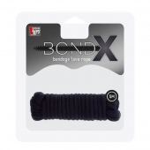 Чёрная веревка для связывания BONDX LOVE ROPE - 5 м. - Dream Toys - купить с доставкой в Кирове