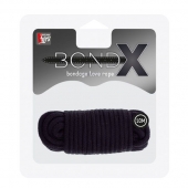 Черная веревка для связывания BONDX LOVE ROPE - 10 м. - Dream Toys - купить с доставкой в Кирове