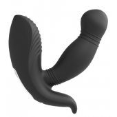 Черный вибромассажер простаты PROSTATE HERO - Dream Toys - в Кирове купить с доставкой