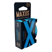 Классические презервативы в железном кейсе MAXUS Classic - 3 шт. - Maxus - купить с доставкой в Кирове
