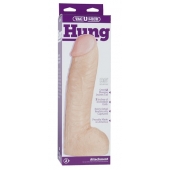 Огромная насадка-реалистик Vac-U-Lock Realistic Hung - 31,7 см. - Doc Johnson - купить с доставкой в Кирове