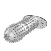 Закрытая прозрачная насадка Crystal sleeve - 12 см. - Erowoman-Eroman - в Кирове купить с доставкой