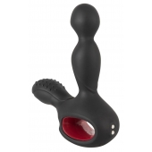 Черный вибромассажер простаты с нагревом и ротацией Prostate Plug - 14,5 см. - Orion - в Кирове купить с доставкой