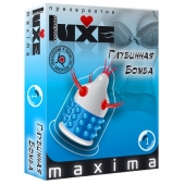 Презерватив LUXE Maxima  Глубинная бомба  - 1 шт. - Luxe - купить с доставкой в Кирове