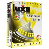Презерватив LUXE  Exclusive  Кричащий банан  - 1 шт. - Luxe - купить с доставкой в Кирове