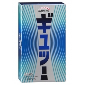 Презервативы Sagami 6 FIT V с волнообразной текстурой - 12 шт. - Sagami - купить с доставкой в Кирове