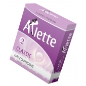 Классические презервативы Arlette Classic - 3 шт. - Arlette - купить с доставкой в Кирове