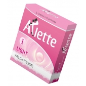 Ультратонкие презервативы Arlette Light - 3 шт. - Arlette - купить с доставкой в Кирове