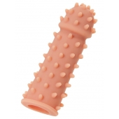 Телесная реалистичная насадка KOKOS Extreme Sleeve 03 с дополнительной стимуляцией - 12,7 см. - KOKOS - в Кирове купить с доставкой