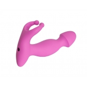 Розовый стимулятор простаты с усиками - 15 см. - 4sexdreaM - в Кирове купить с доставкой