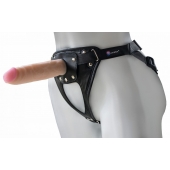 Универсальный мягкий пояс с насадкой Hard brutal BDSM-КОНСУЛ - 17 см. - LOVETOY (А-Полимер) - купить с доставкой в Кирове