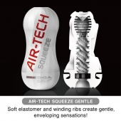 Мастурбатор AIR-TECH Squeeze Gentle - Tenga - в Кирове купить с доставкой