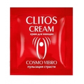Пробник возбуждающего крема для женщин Clitos Cream - 1,5 гр. - Биоритм - купить с доставкой в Кирове