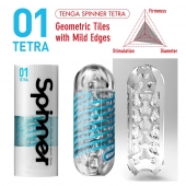 Мастурбатор SPINNER Tetra - Tenga - в Кирове купить с доставкой