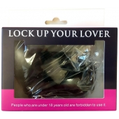 Черные меховые наручники Love с ключиками - Baile - купить с доставкой в Кирове