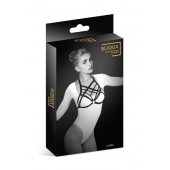 Черная упряжь на грудь Clara - Bijoux Pour Toi - купить с доставкой в Кирове