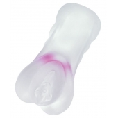 Прозрачный реалистичный мастурбатор Juicy Pussy Crystal Rose - ToyFa - в Кирове купить с доставкой