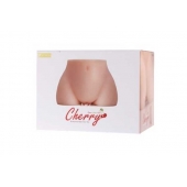Мастурбатор-полуторс Cherry с вибрацией и двумя любовными тоннелями - KOKOS - в Кирове купить с доставкой