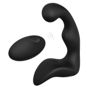 Черный вибромассажер простаты REMOTE BOOTY PLEASER - Dream Toys - в Кирове купить с доставкой