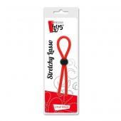 Красное эрекционное лассо с одной бусинкой-утяжкой STRETCHY THICK LASSO - Dream Toys - в Кирове купить с доставкой