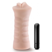 Телесный мастурбатор-ротик Angie - Blush Novelties - в Кирове купить с доставкой