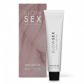 Лубрикант на водной основе Slow Sex Anal Play Gel - 30 мл. - Bijoux Indiscrets - купить с доставкой в Кирове