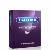 Презервативы Torex  Ультратонкие  - 3 шт. - Torex - купить с доставкой в Кирове