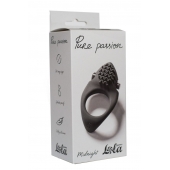 Черное эрекционное виброкольцо Pure Passion Midnight - Lola Games - в Кирове купить с доставкой