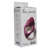 Бордовое эрекционное виброкольцо Pure Passion Midnight - Lola Games - в Кирове купить с доставкой