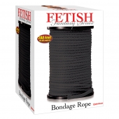 Черная веревка для связывания Bondage Rope - 60,9 м. - Pipedream - купить с доставкой в Кирове