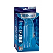 Синяя вакуумная помпа MENZSTUFF PENIS ENLARGER - Dream Toys - в Кирове купить с доставкой