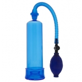 Синяя вакуумная помпа MENZSTUFF PENIS ENLARGER - Dream Toys - в Кирове купить с доставкой