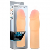 Телесная насадка-удлинитель на пенис PERFORMANCE 1.5INCH COCK XTENDER - 16 см. - Blush Novelties - в Кирове купить с доставкой