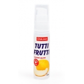 Гель-смазка Tutti-frutti со вкусом сочной дыни - 30 гр. - Биоритм - купить с доставкой в Кирове