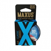 Классические презервативы в пластиковом кейсе MAXUS Classic - 3 шт. - Maxus - купить с доставкой в Кирове