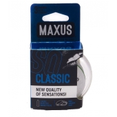 Классические презервативы в пластиковом кейсе MAXUS Classic - 3 шт. - Maxus - купить с доставкой в Кирове