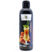 Интимный гель-смазка JUICY FRUIT с ароматом солёной карамели - 200 мл. - БиоМед - купить с доставкой в Кирове
