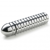 Рельефный фаллос для интенсивного электросекса Groovey George - 20 см. - MyStim - купить с доставкой в Кирове