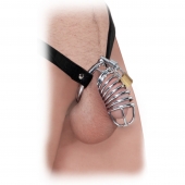 Кольцо верности Extreme Chastity Belt с фиксацией головки - Pipedream - купить с доставкой в Кирове