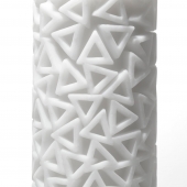 Белый 3D мастурбатор PILE - Tenga - в Кирове купить с доставкой