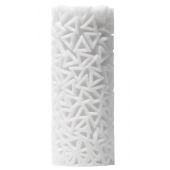 Белый 3D мастурбатор PILE - Tenga - в Кирове купить с доставкой